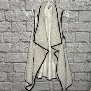 Davi & Dani‎ Vest Off White/ Beige Size Medium